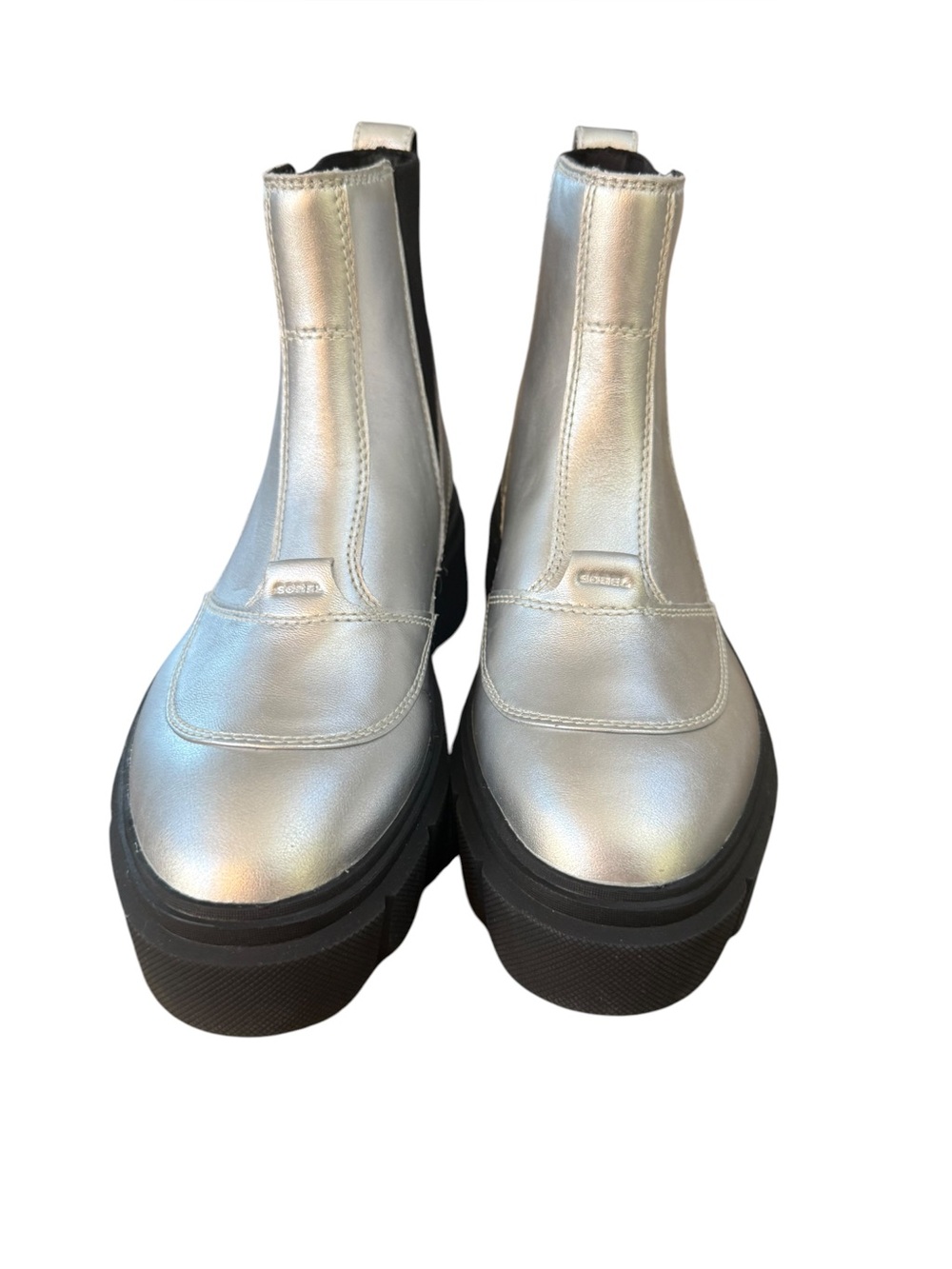 Sorel Caribou X Boots in Silver -Sz 8.5M - Picture 3 of 8